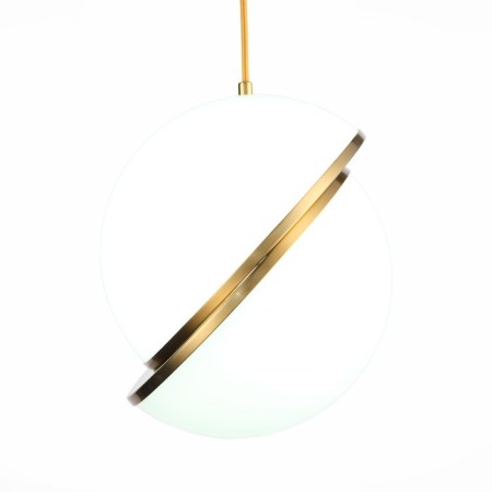 Suspension lamp ST LUCE. SL1164.313.01. Laico. 1x60 W, E27, 25x25x30 cm, brass color-14