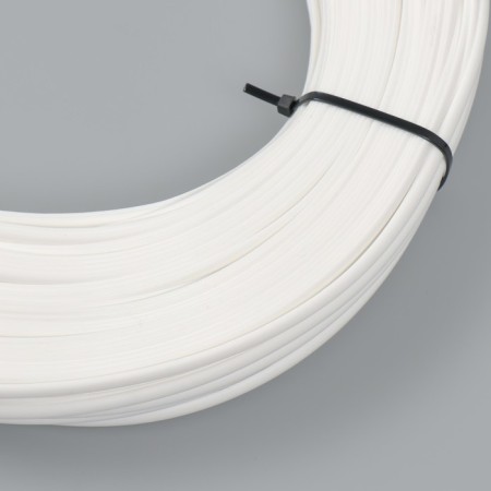 Artificial Roatan Smooth 7 mm 100 m semi -pipe (white)-1