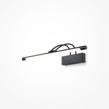 Подсветка Maytoni MIR004WL-L12B, 1хLED, 12,1Вт, 11,5х22,5х11,5 см, 800Лм, цвет чёрный