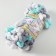 Yarn "Puffy Color" 100 % micropoliester 9m/100g (6408)