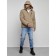 Sports male winter, size 64, mustard color