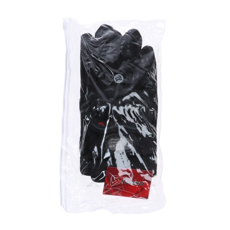Motorcycle gloves with protective inserts, steam, size XXL, black-4