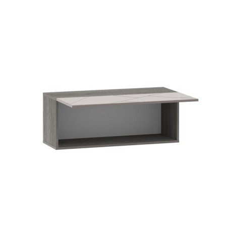 Summit hinged cabinet, 902x316x350 opening, graphite software MDF-1