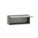 Summit hinged cabinet, 902x316x350 opening, graphite software MDF