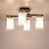 Ceiling Citilux Cutilux CL111141, 42.5x42.5x24.5 cm, 4x75W, E27, Black Color Black