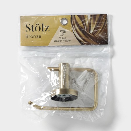 STölz Bacic Stolz toilet paper holder, Bronze series-5
