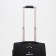 Small suitcase 20 ”, lightning department, code castle, 3 wheels, 2 outer pockets, black color