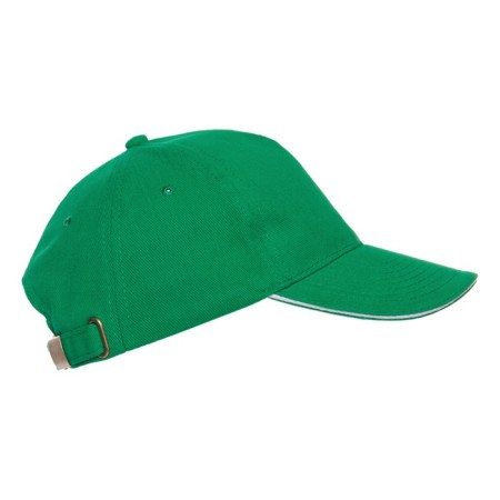 Unisex baseball cap, size 56-58, green color-1