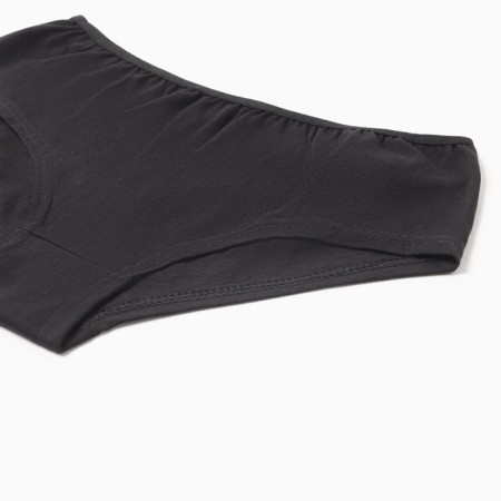 Panties Female Slips 1431, Black Color, Rr. 46-1