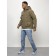 Male spring jacket, size 48, dark beige color