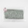 Decorative braid "Furrm", 10 cm, 5 ± 0.5 m, color gray color