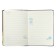 Notebook Gift, A6, 100 sheets, a colored block, with a curly knife on a magnet, "cat" mix