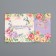 Gift folding box, packaging, "flowers", 14 x 14 x 8 cm