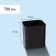 Set for seedlings: glasses of 700 ml (10 pcs), pan 44 × 18 cm, black, Greengo