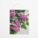 Package "Lilac color", polyethylene, with a loop pen, 35 x 28 cm, 55 μm