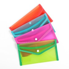 Folder-convert on the button, B65, 330 μm, hard, with a edged, tinted, corrugated, mix