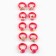 Hair gum children's “kittens”, 10 pcs, rh elastic 1.5 x 1.5 x 1 cm