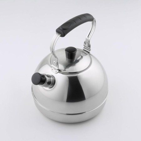 Kettle, 3 l, with a whistle and a folding handle, induction-4