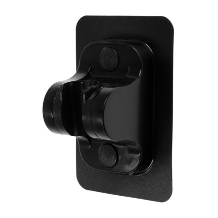 Holder for shower watering can Zein Z121, self -adhesive, adjustable, black-5