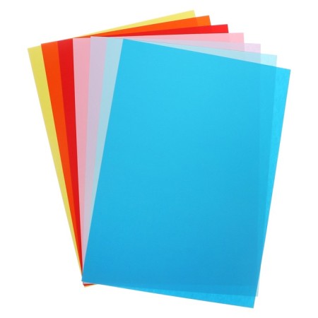 Colored paper A4, 8 sheets "KIT", 8 colors, tinted, 80 g/m2, in folder-1