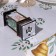 LED figure "Bronze Lantern with a bear cub" 5 × 12 × 5 cm, plastic, batteries AG13x3, glow warm white