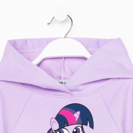 Худи для девочки «Искорка», My Little Pony, рост 110-116 см, цвет фиолетовый-11