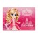 Album for drawing A4, 8 sheets on the paper clip "Princess 2", covered cardboard, internal block offset 100 g/m²
