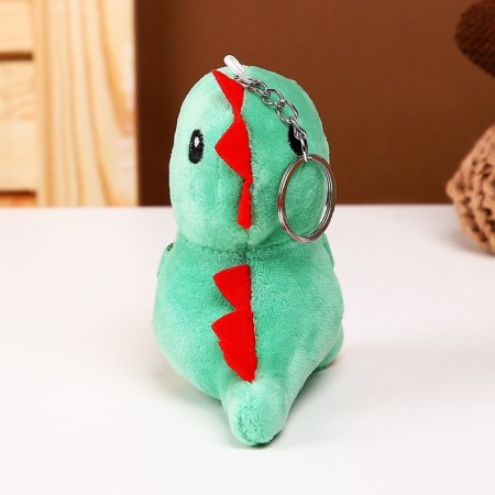 Soft toy "Dino", on a key fob, 10 cm, MIX color-2
