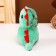 Soft toy "Dino", on a key fob, 10 cm, MIX color