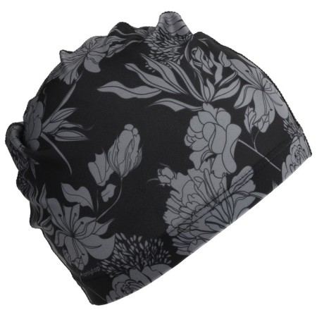Шапочка для плавания взрослая ONLYTOP Flowers, тканевая, обхват 54-60 см-3