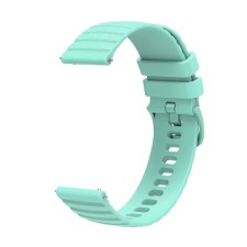 Smart hours strap, 20 mm, silicone, turquoise
