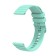 Smart hours strap, 20 mm, silicone, turquoise