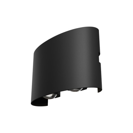Architectural backlight Outdoor O417WL-L4B3K, 4W, 3.7x12x8 cm, LED, 400LM, 3000K, black color black-2