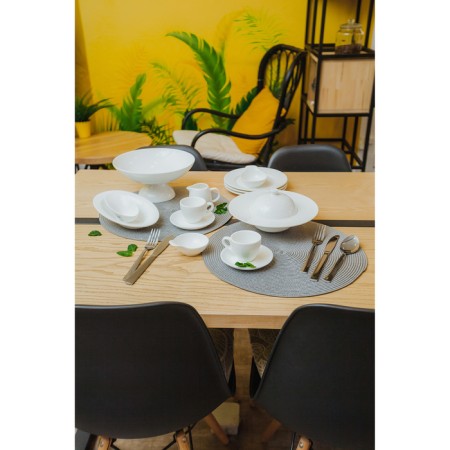 Porcelain salad Wilmax Stella, 150 ml, white color-4