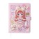 Gift notebook, A6+, 100 sheets, color block, with a curly knife, PVC cover, "Anime", mix