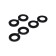Rubber Masterprof IS. 131563, 3/4 ", for a washing machine, 50 pcs.