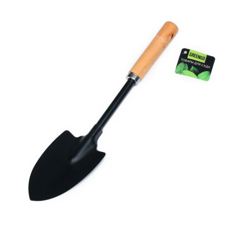 Supply planting, length 38 cm, width 8.5 cm, wooden handle, Greengo-3