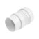 Hofra for the toilet "Ani Plast" K821, flexible, with release, 110 mm