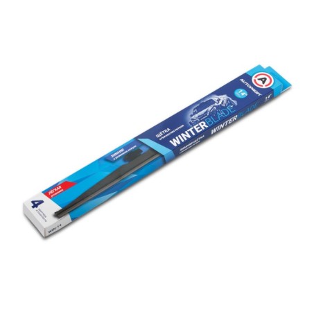 Autoprofi wiper brush, winter, in a rubber casing, 4 adapters 14 inches, 350 mm 9868-5
