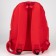 Burm with idea school backpack, red, 38 x 12 x 30 cm