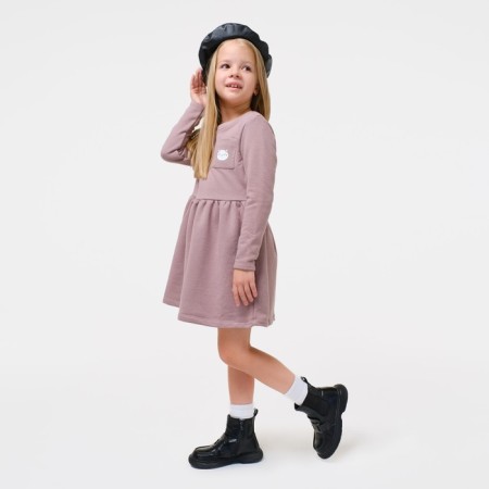 Baby dress KAFTAN "Dream" R.34 (122-128), brown-1