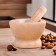 Stupa with a pestle large, 130 ml, 10cm, sand