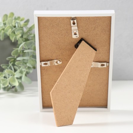 Photo frame plastic LIDA 10x15 cm white-3