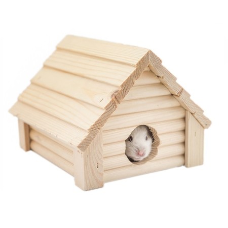 House for rodents Small, 13 x 13.5 x 10 cm, wood array