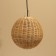 Ceiling Lamp from Rotan "Juan", 1 × 120 W, E27, 30 × 30 × 30 cm