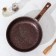 Granit Ultra pan, d = 28 cm, removable handle, anti -stick coating, brown color