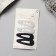 Invisible hair "Florence" (set 4 pcs) drop, 5 cm, black and white
