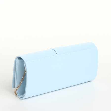 Women's bag on magnet, blue color-1