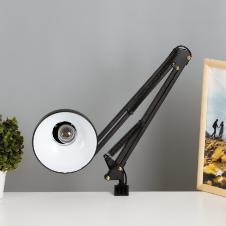 Table lamp on a hinges 800 "Crucian, black" E27 40W Risalux-3