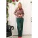Female blouse, size 44, burgundy color